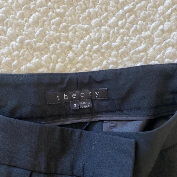 Black Theory Low Rise Slacks Size 0 - Picture 2 of 4